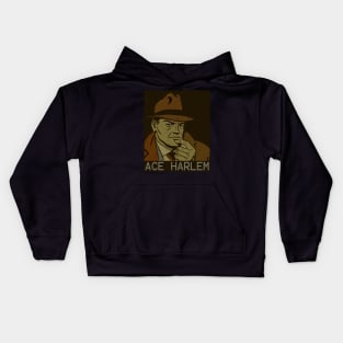 ace negro comic Kids Hoodie